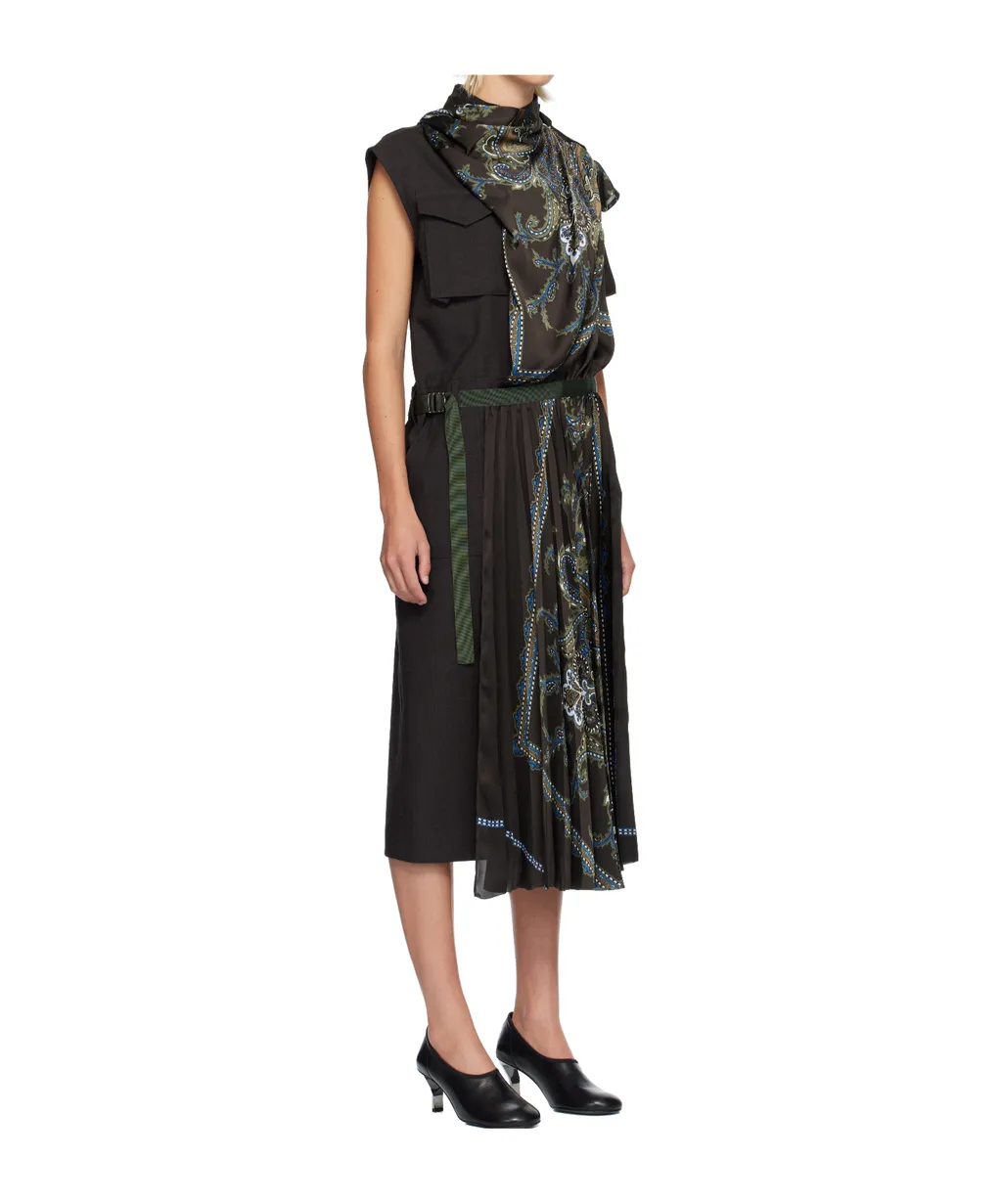 Printed Midi Dress