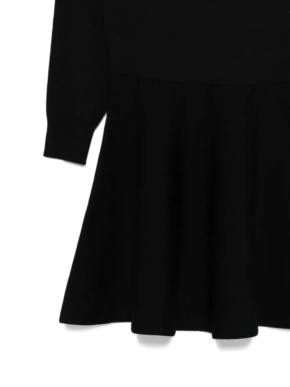 Long-Sleeved Wool Dress
