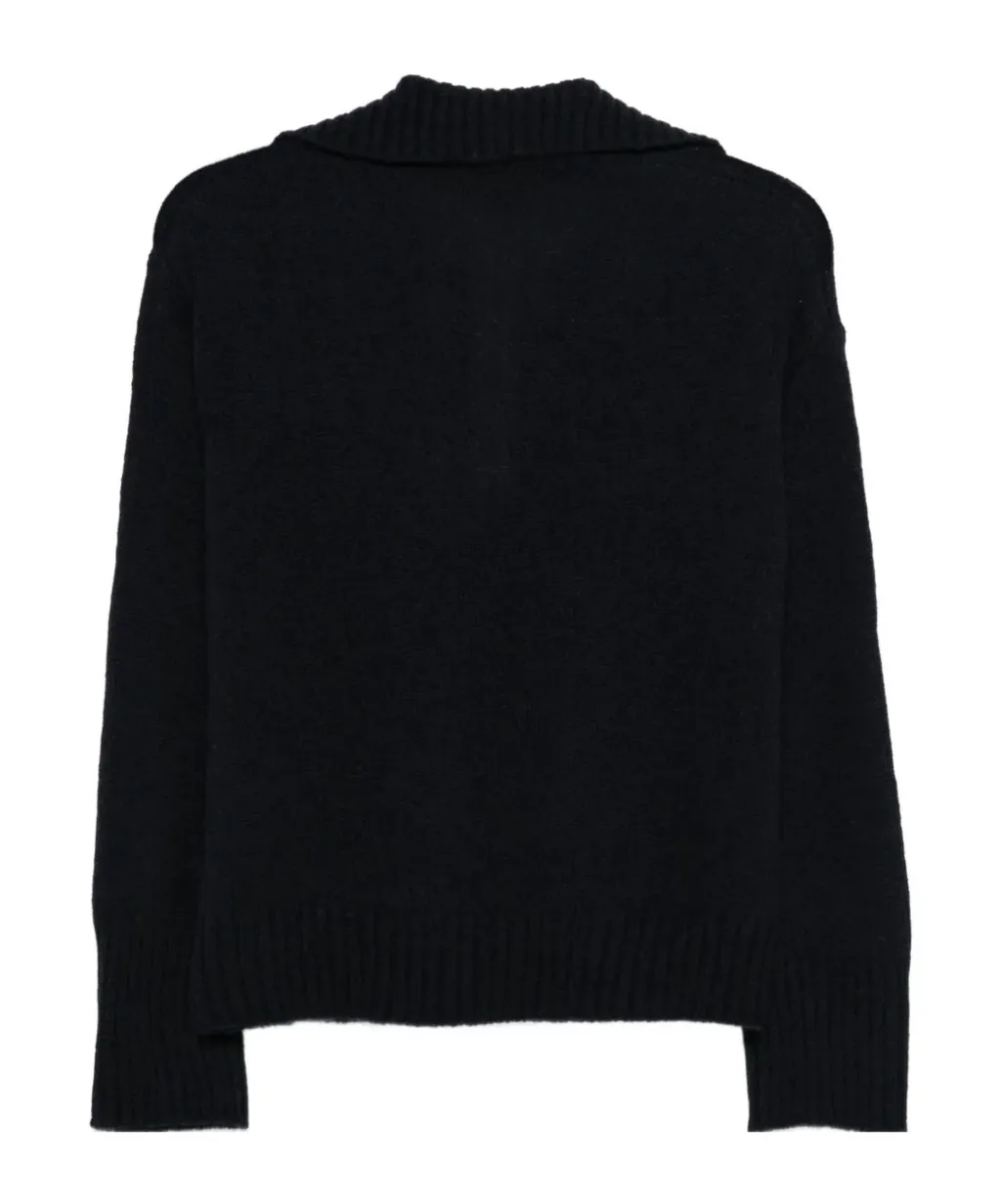 Wool Polo Top