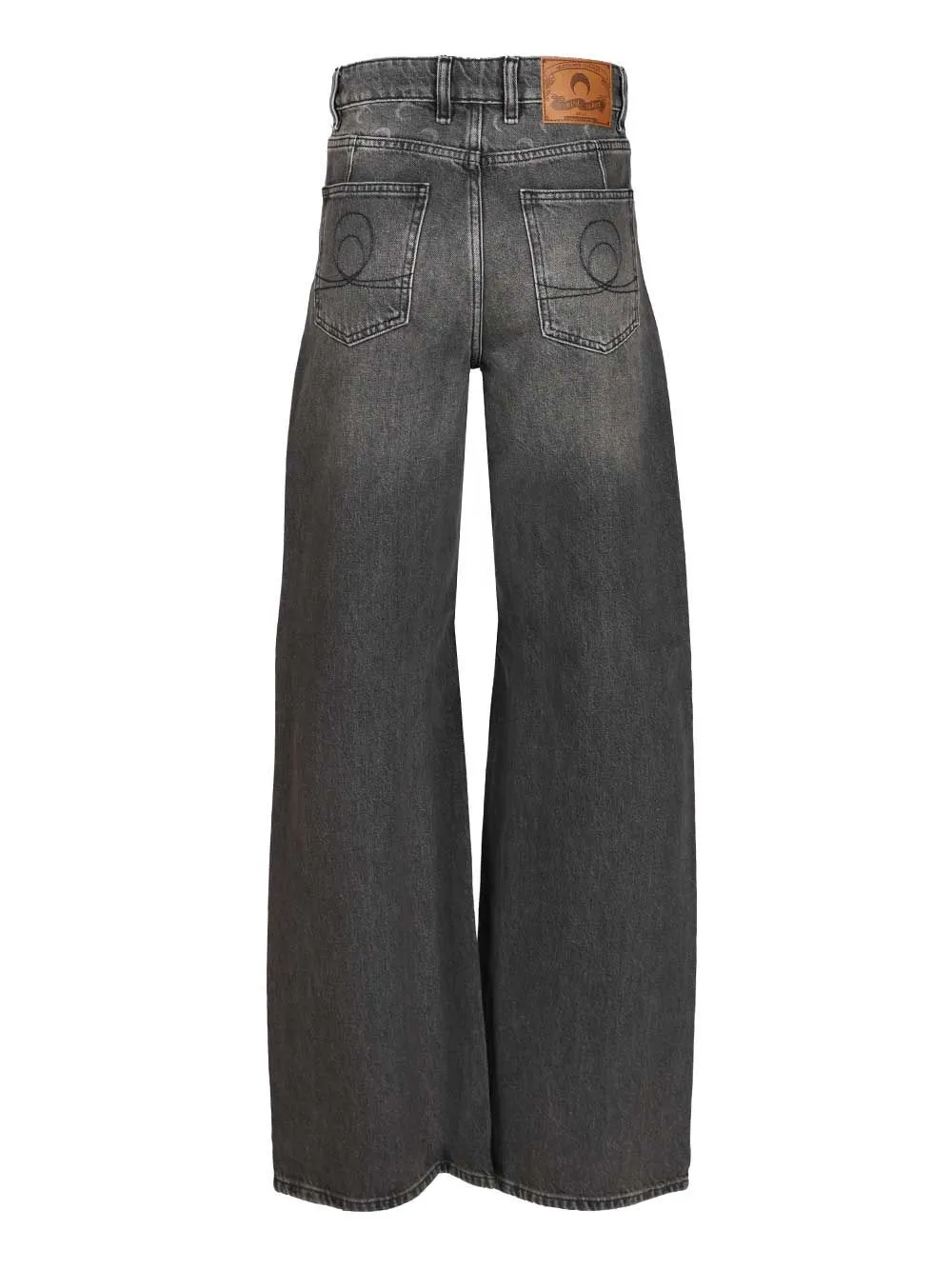 High-Waisted Flared Jeans