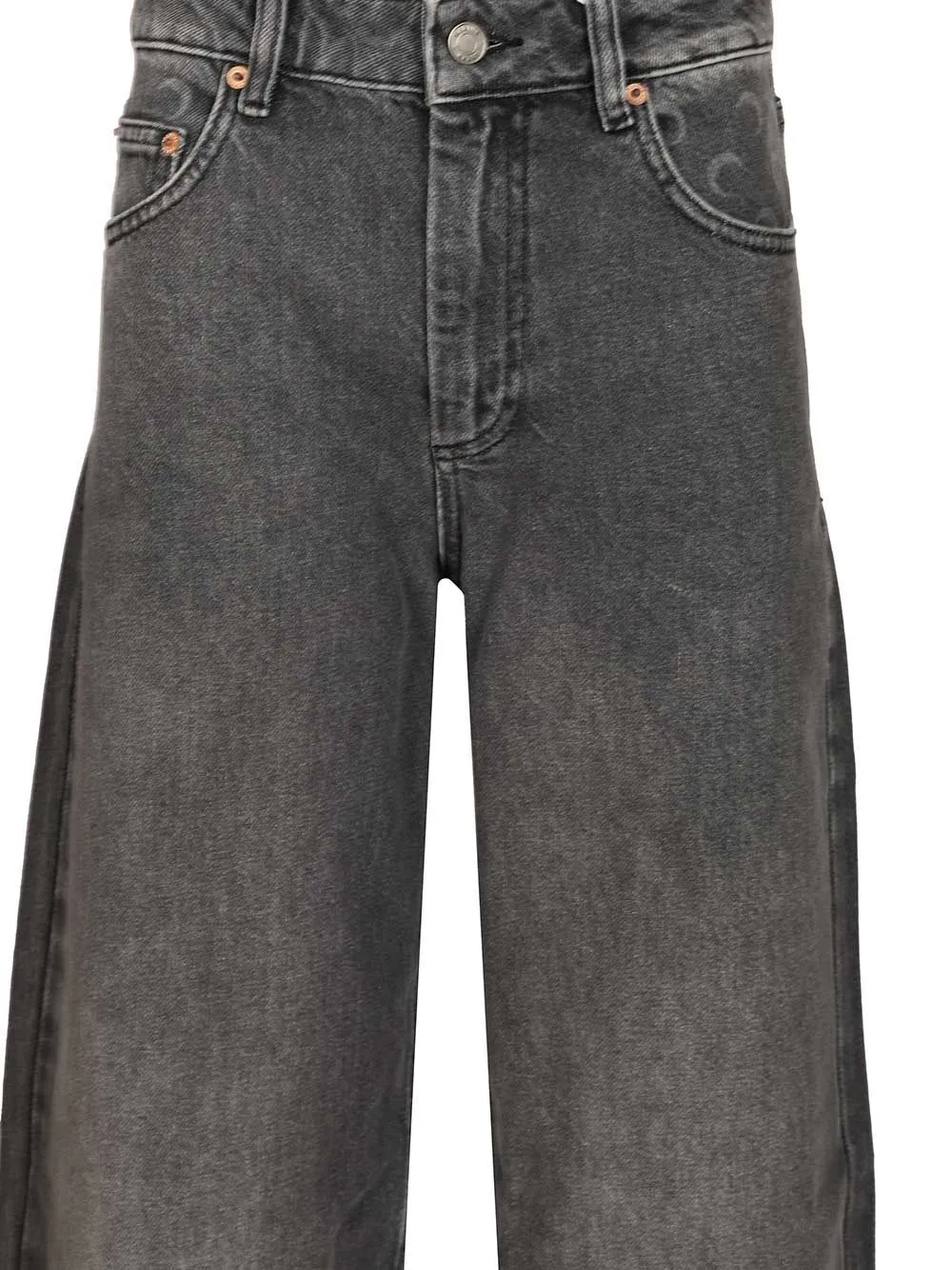 High-Waisted Flared Jeans