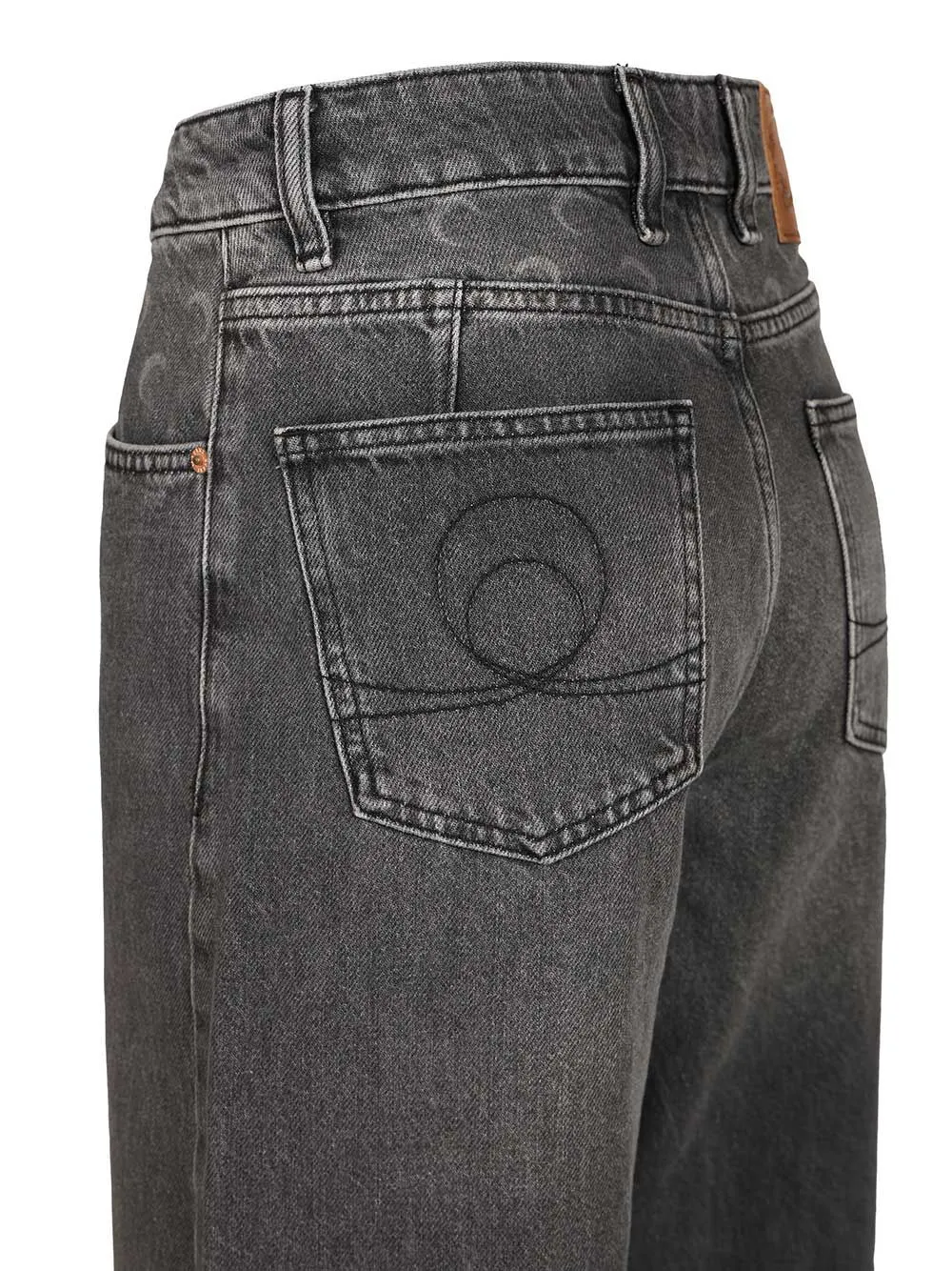 High-Waisted Flared Jeans