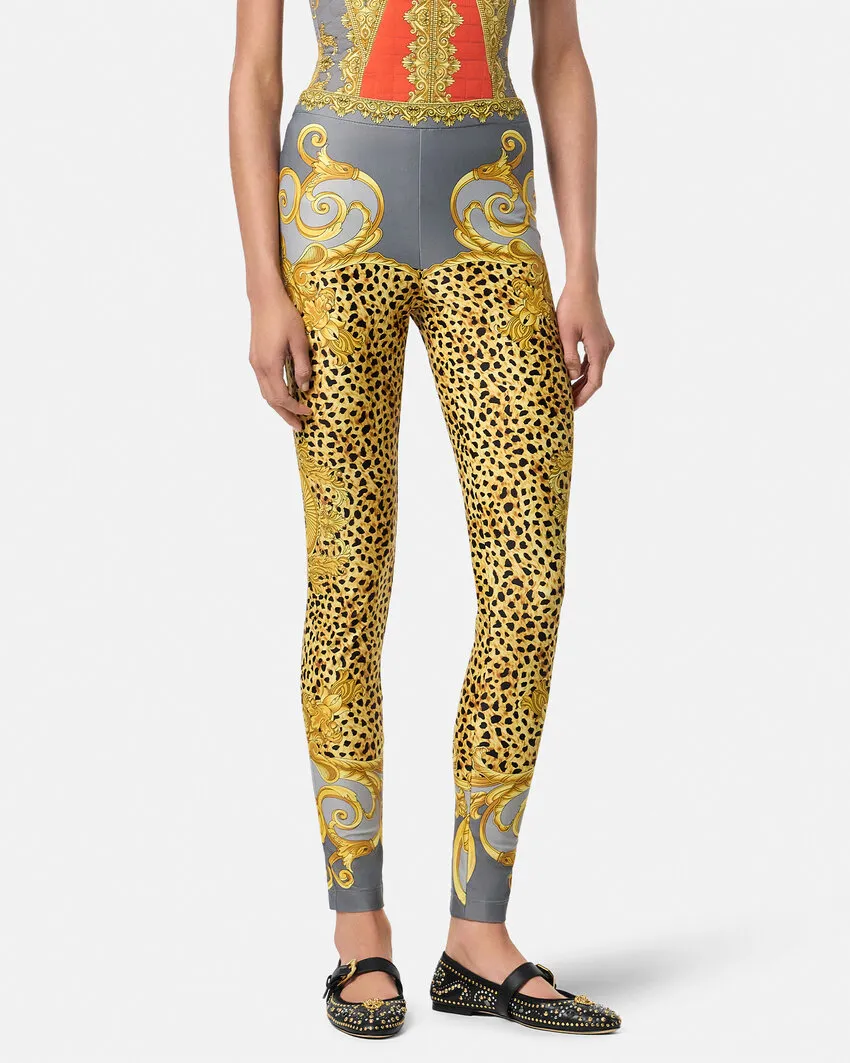 Baroque Print Leggings