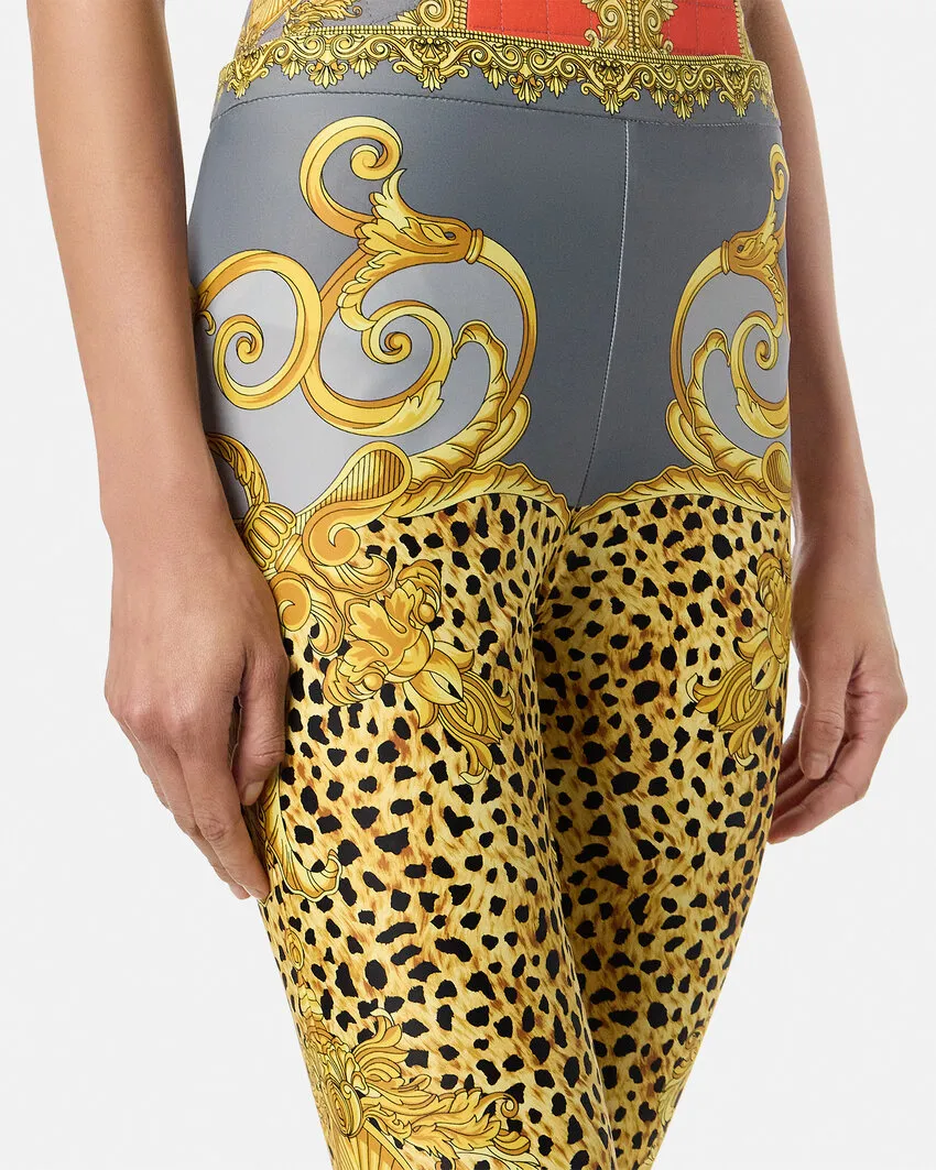 Baroque Print Leggings