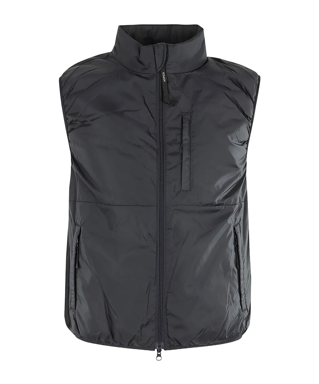 High-Necked Padded Vest