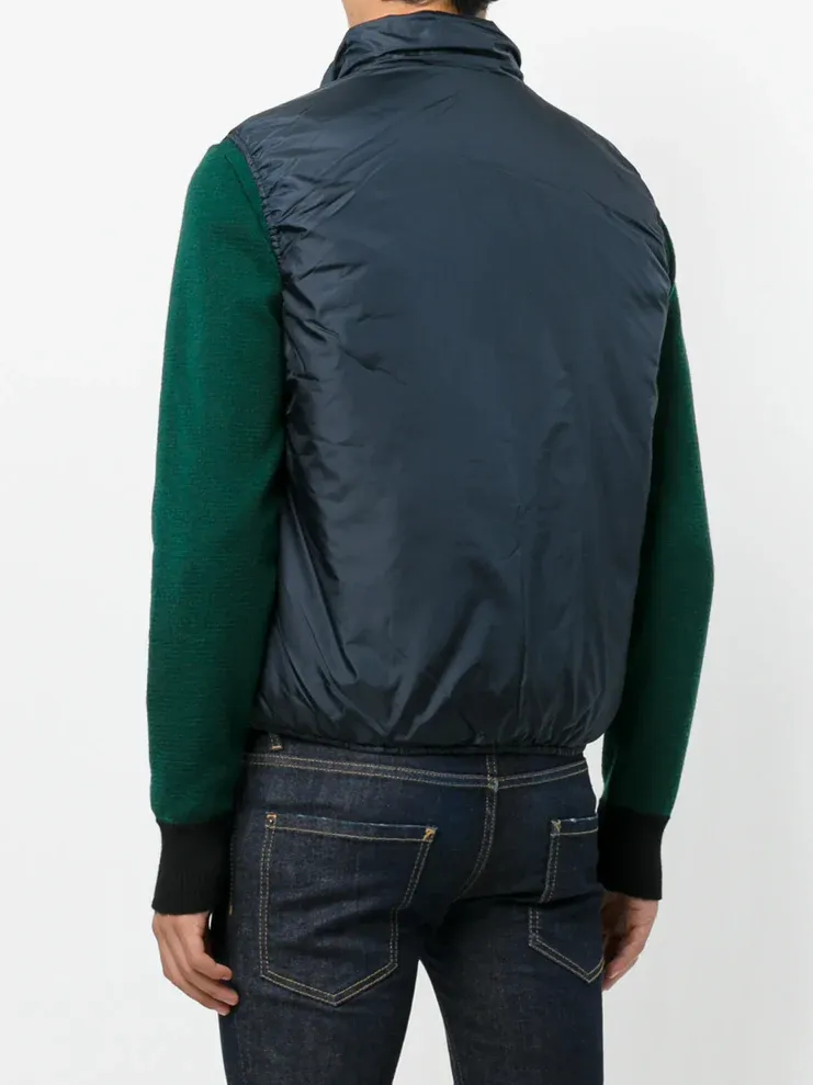 High-Necked Padded Vest
