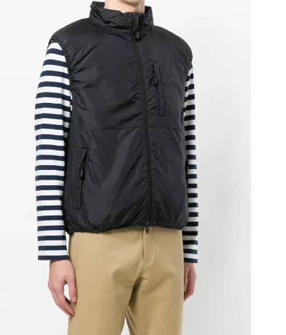 High-Necked Padded Vest