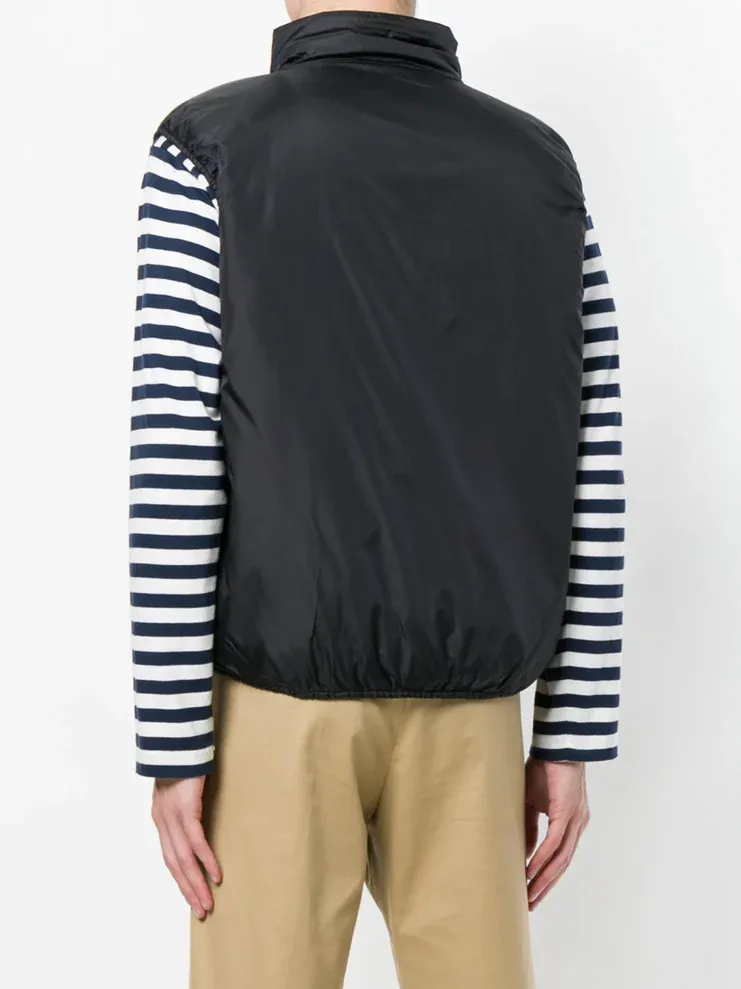 High-Necked Padded Vest