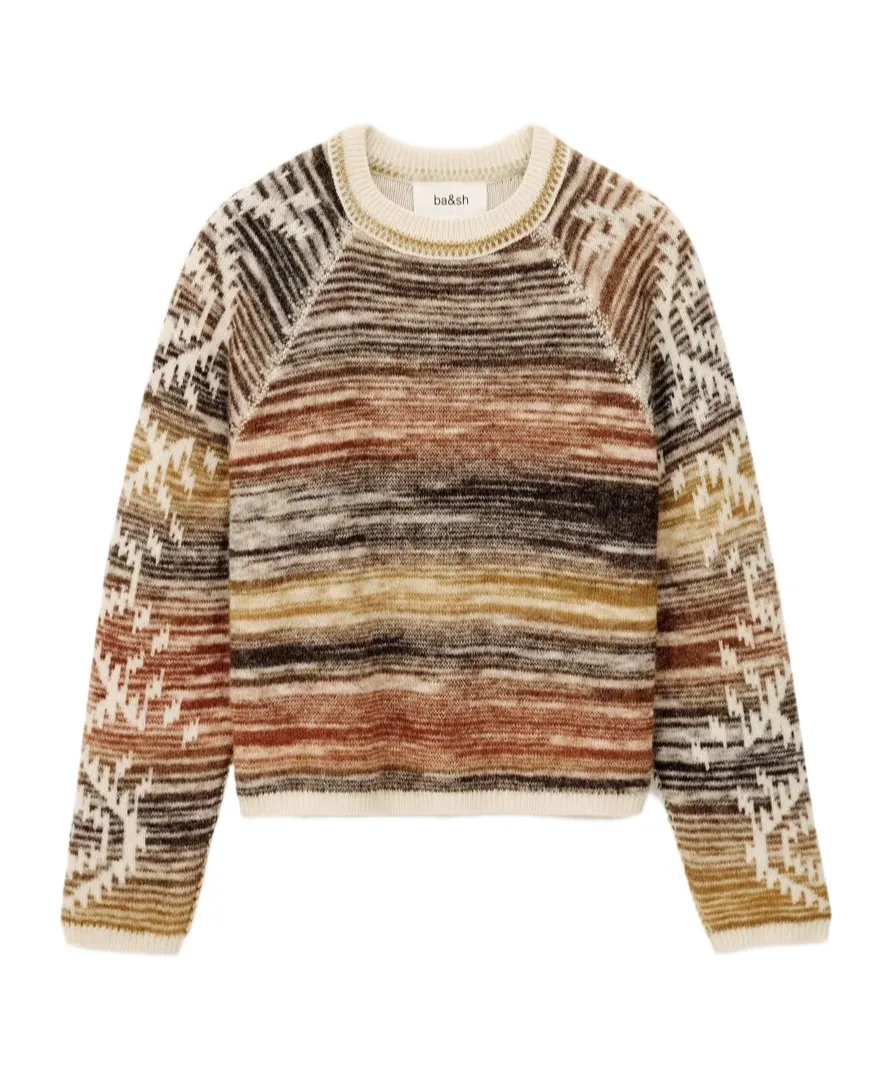 Clodie Patterned Knitwear