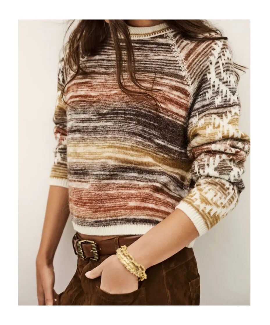 Clodie Patterned Knitwear