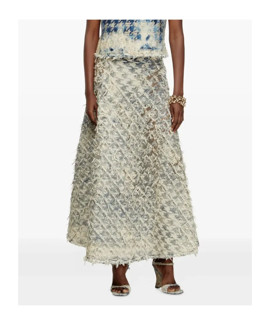 Houndstooth Skirt