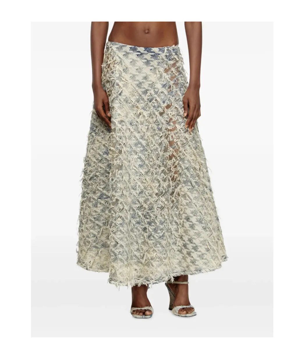 Houndstooth Skirt