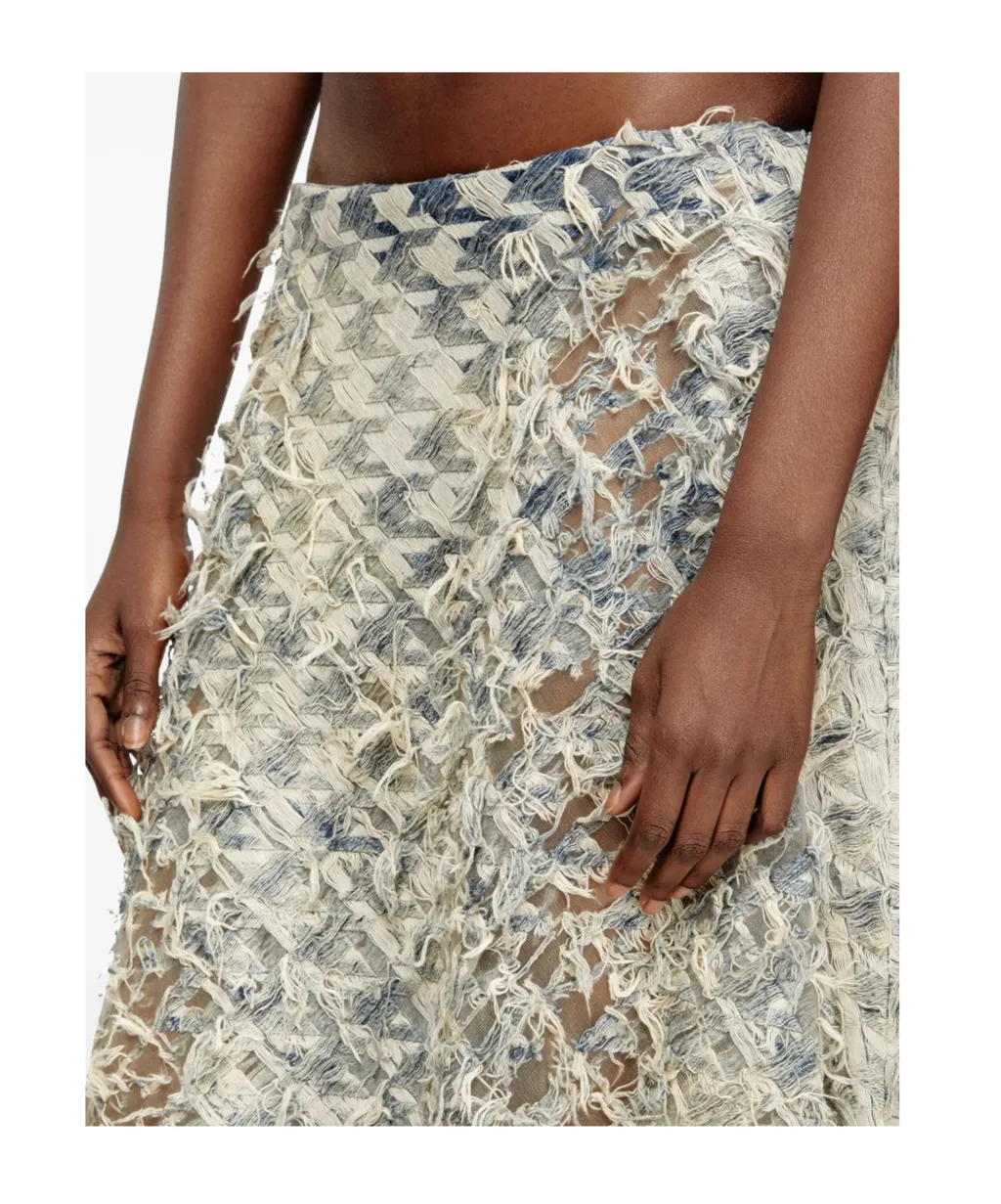 Houndstooth Skirt