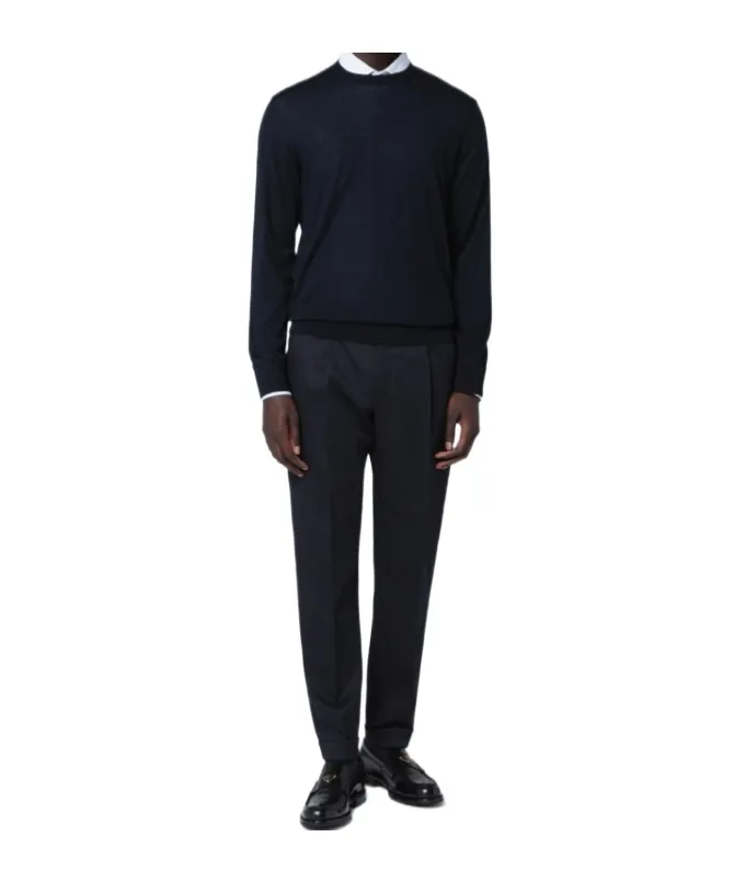 Crew-Neck Wool Sweater