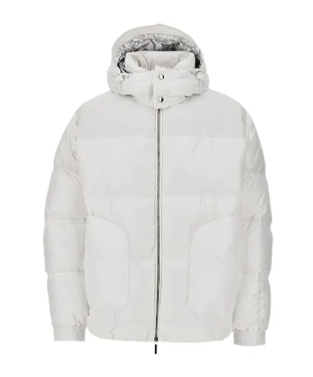 Stitch-On Hooded Down Jacket