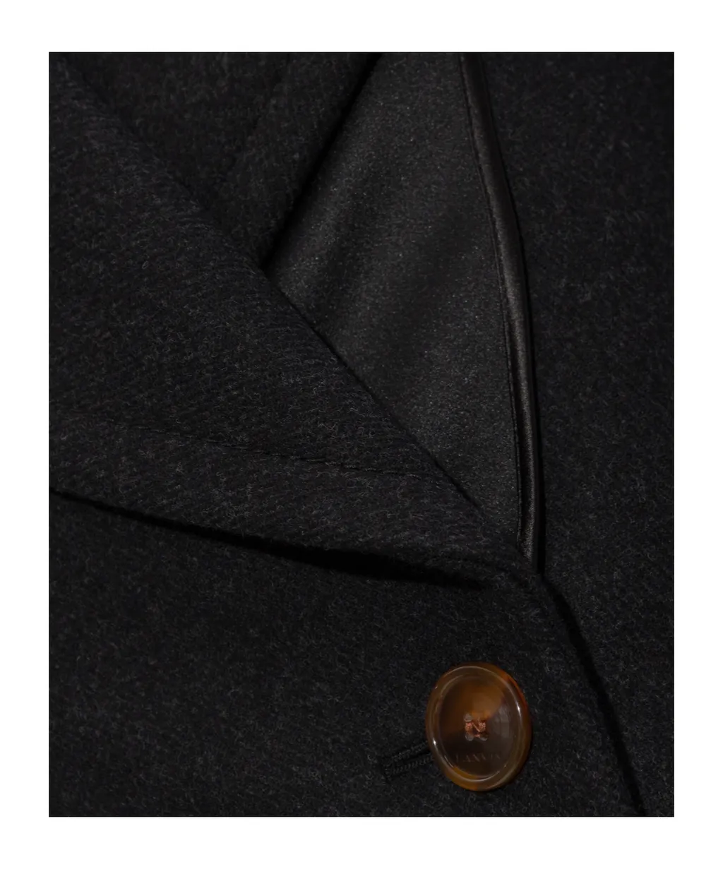 Double-Breasted Tailored Coat