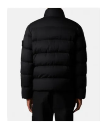 Down Jacket With Anti-Drop And Ribbed Internal Cuffs