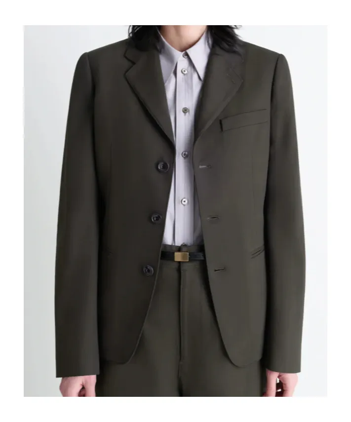 Single-Breasted Tailored Blazer