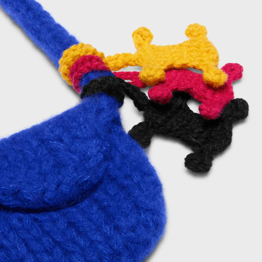 Pouch In Cashmere And Silk