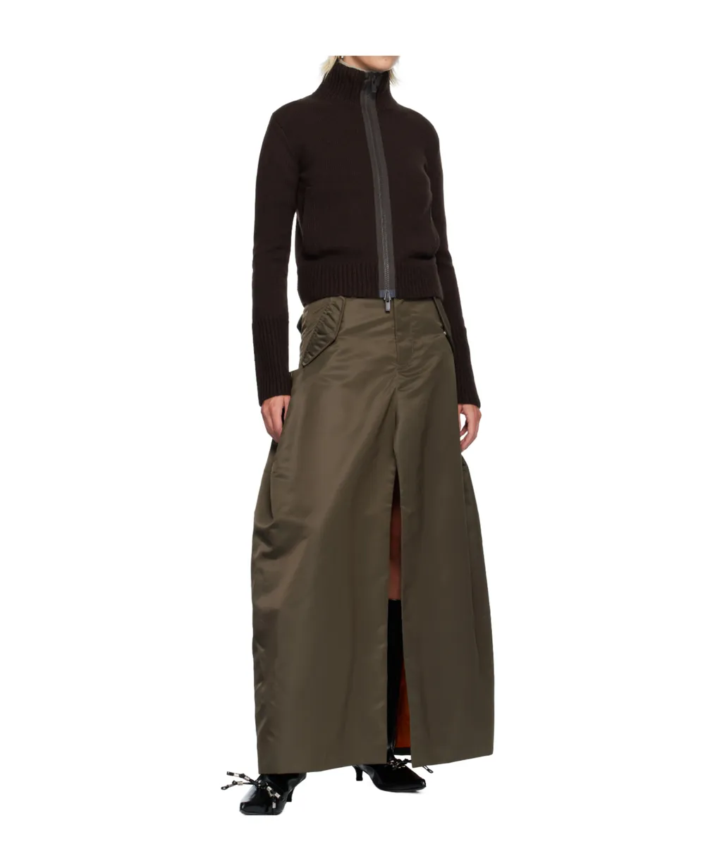 Loose Wool Knit Sweater