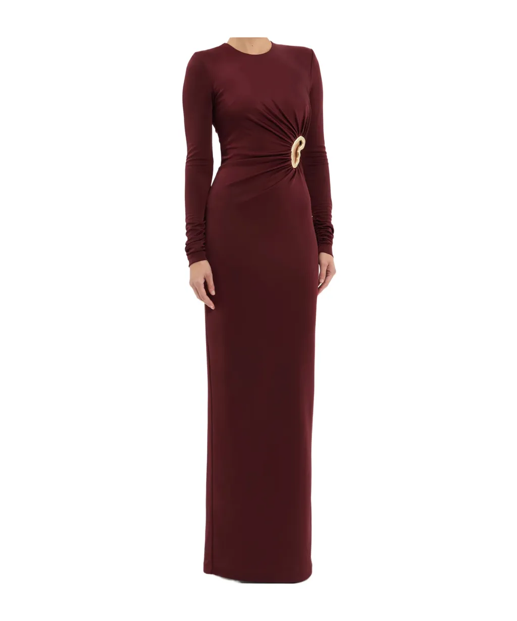 Mischa Long-Sleeve Gown