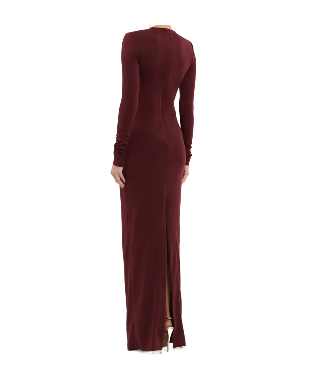 Mischa Long-Sleeve Gown