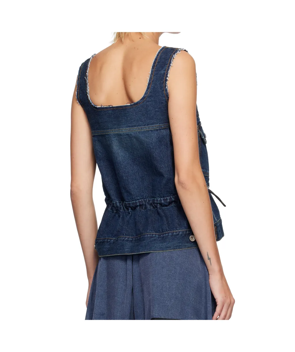 Square Neck Vest