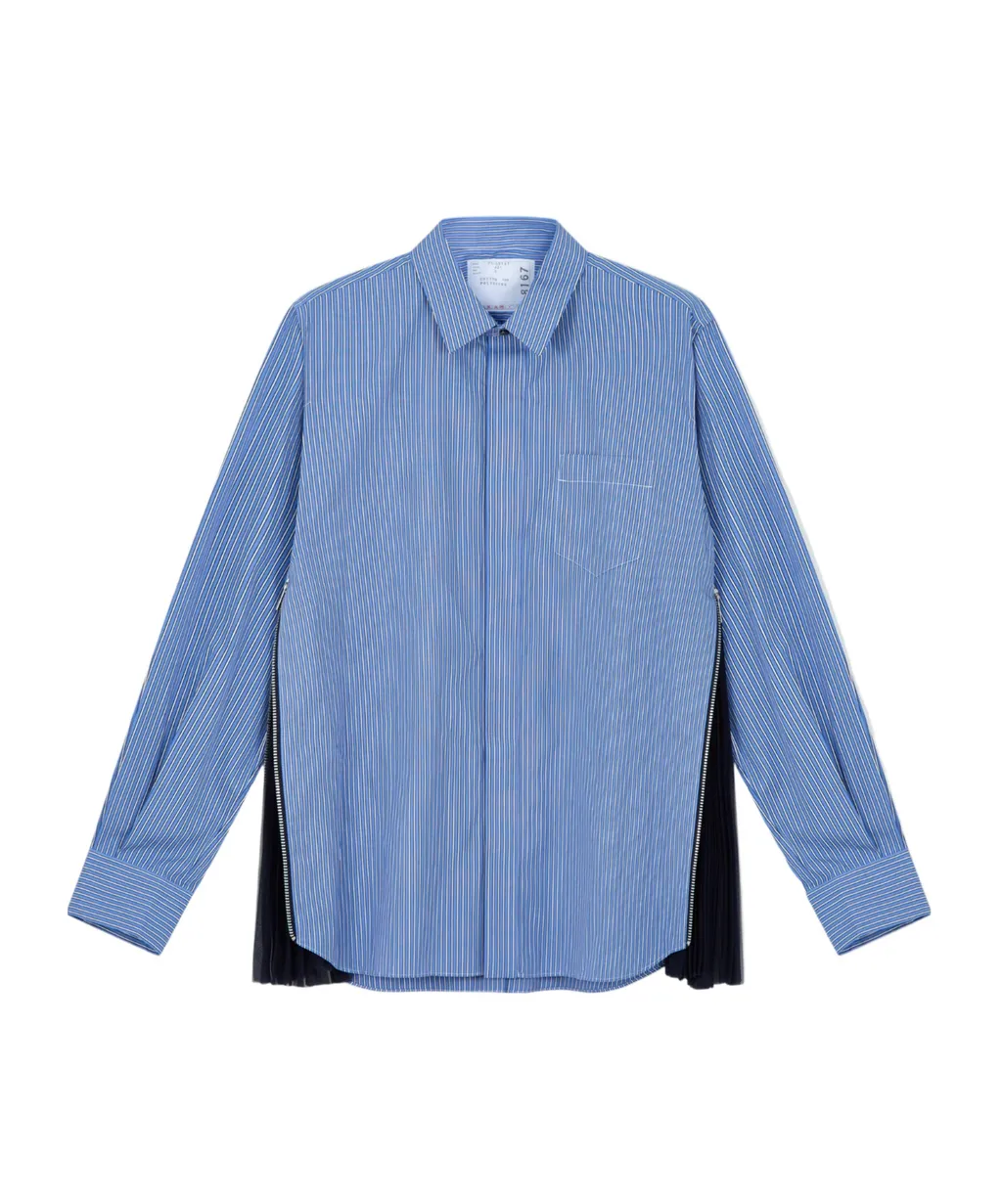 Striped Poplin Shirt