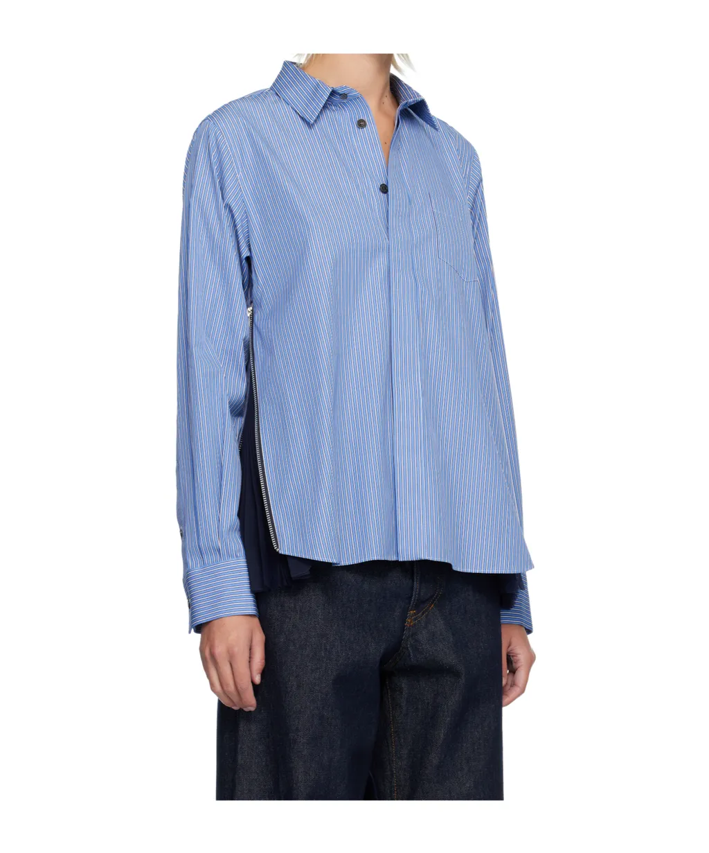 Striped Poplin Shirt