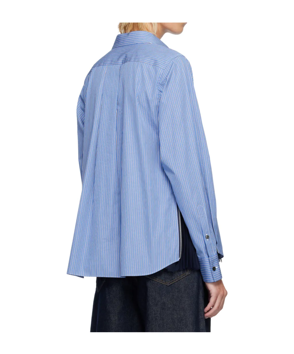 Striped Poplin Shirt
