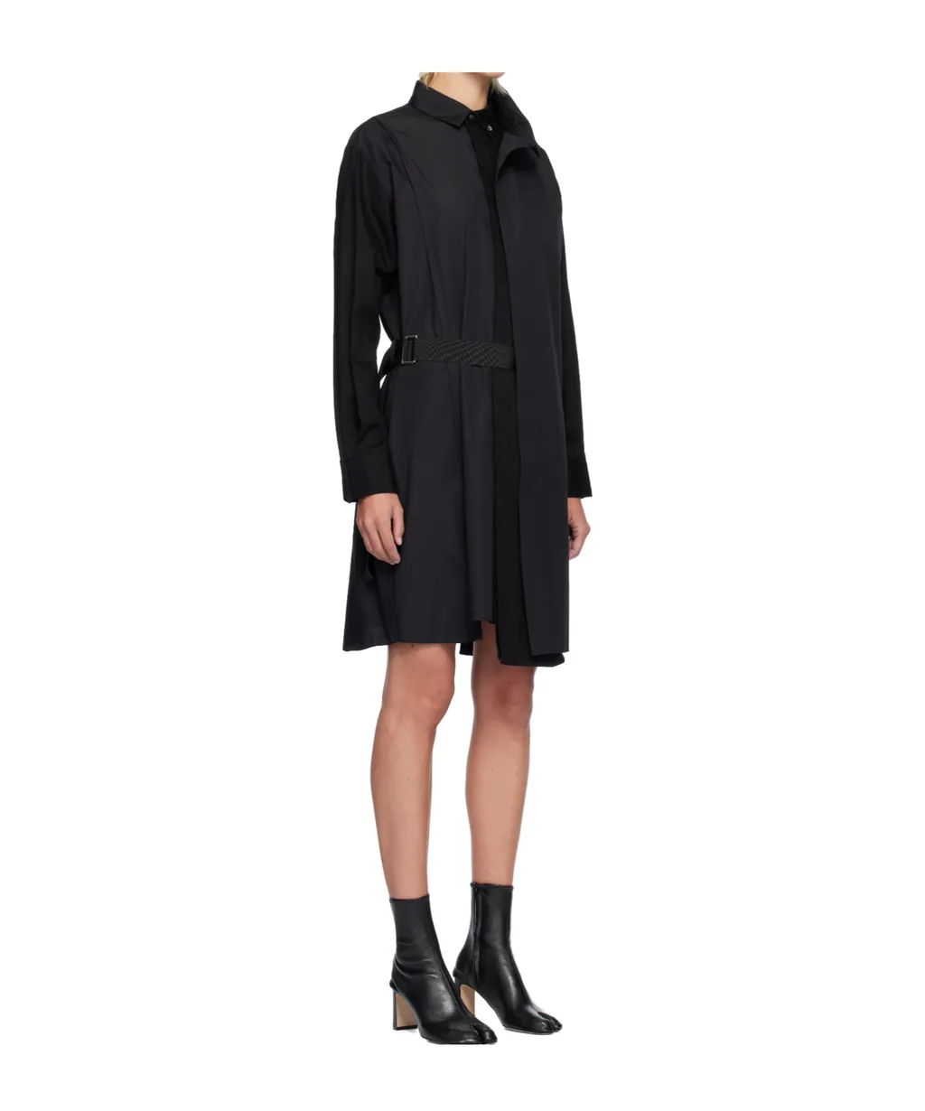 Poplin Midi Dress