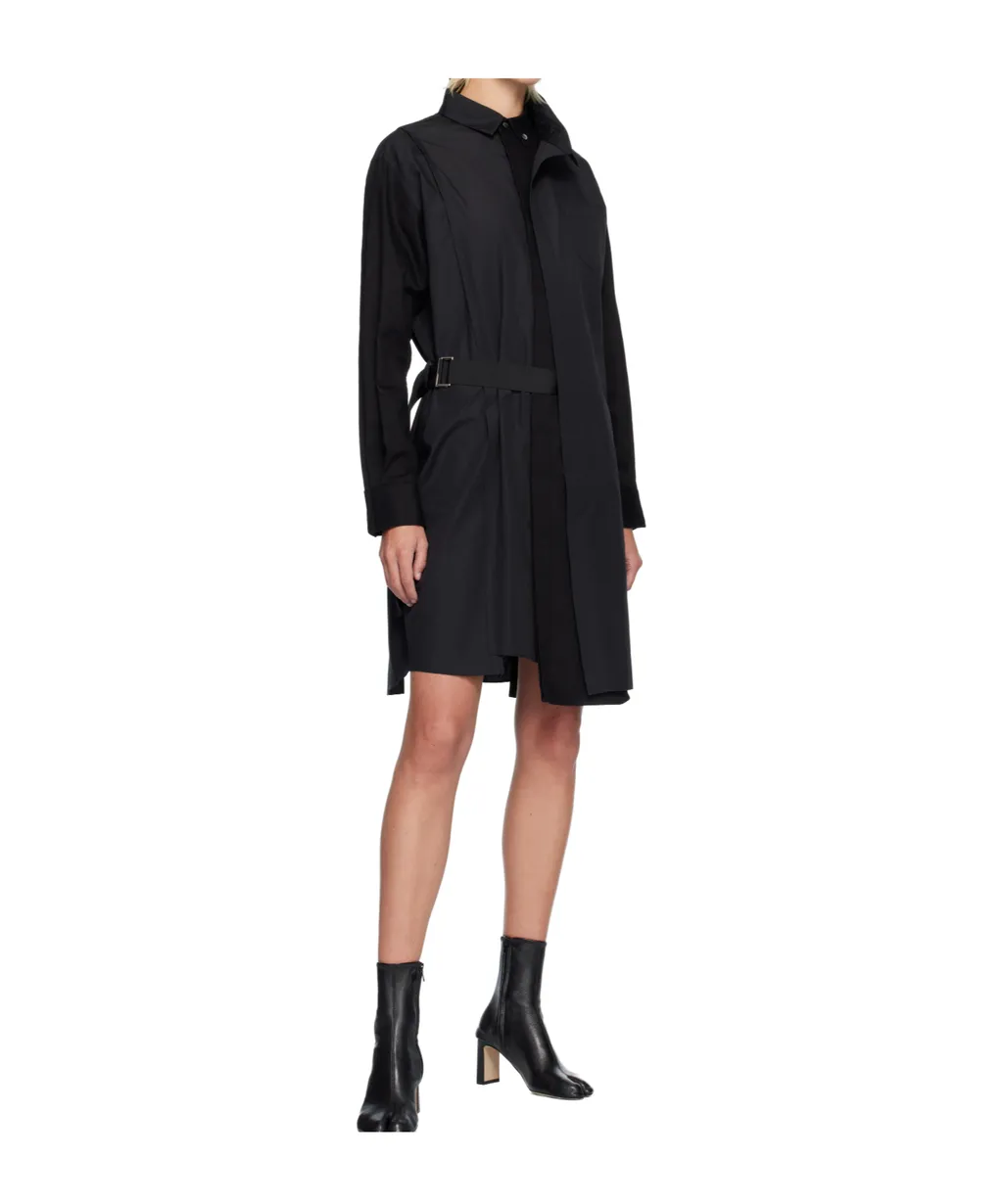 Poplin Midi Dress