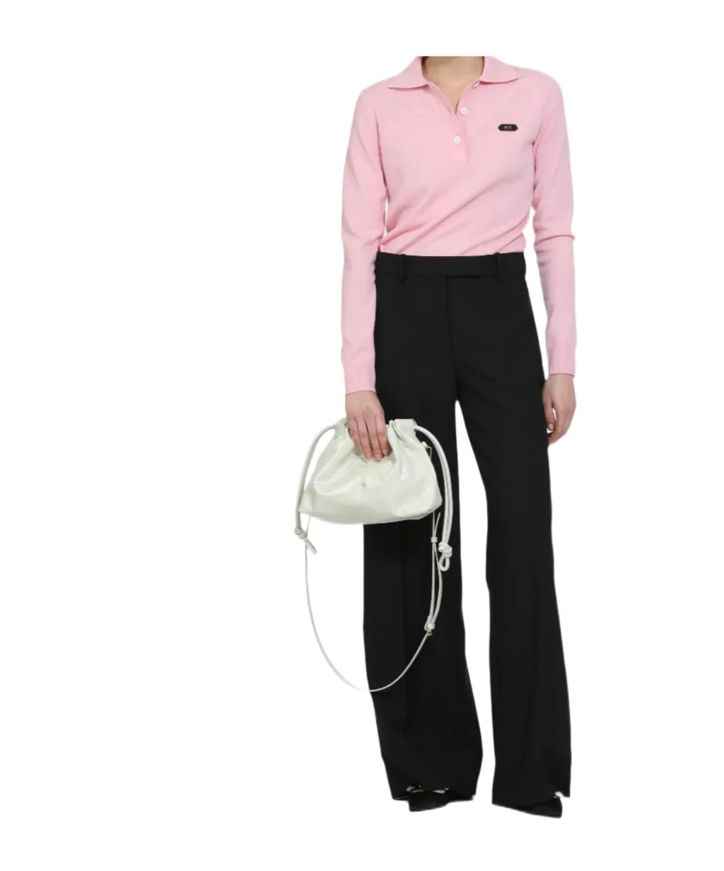 Wide-Leg Casual Pants