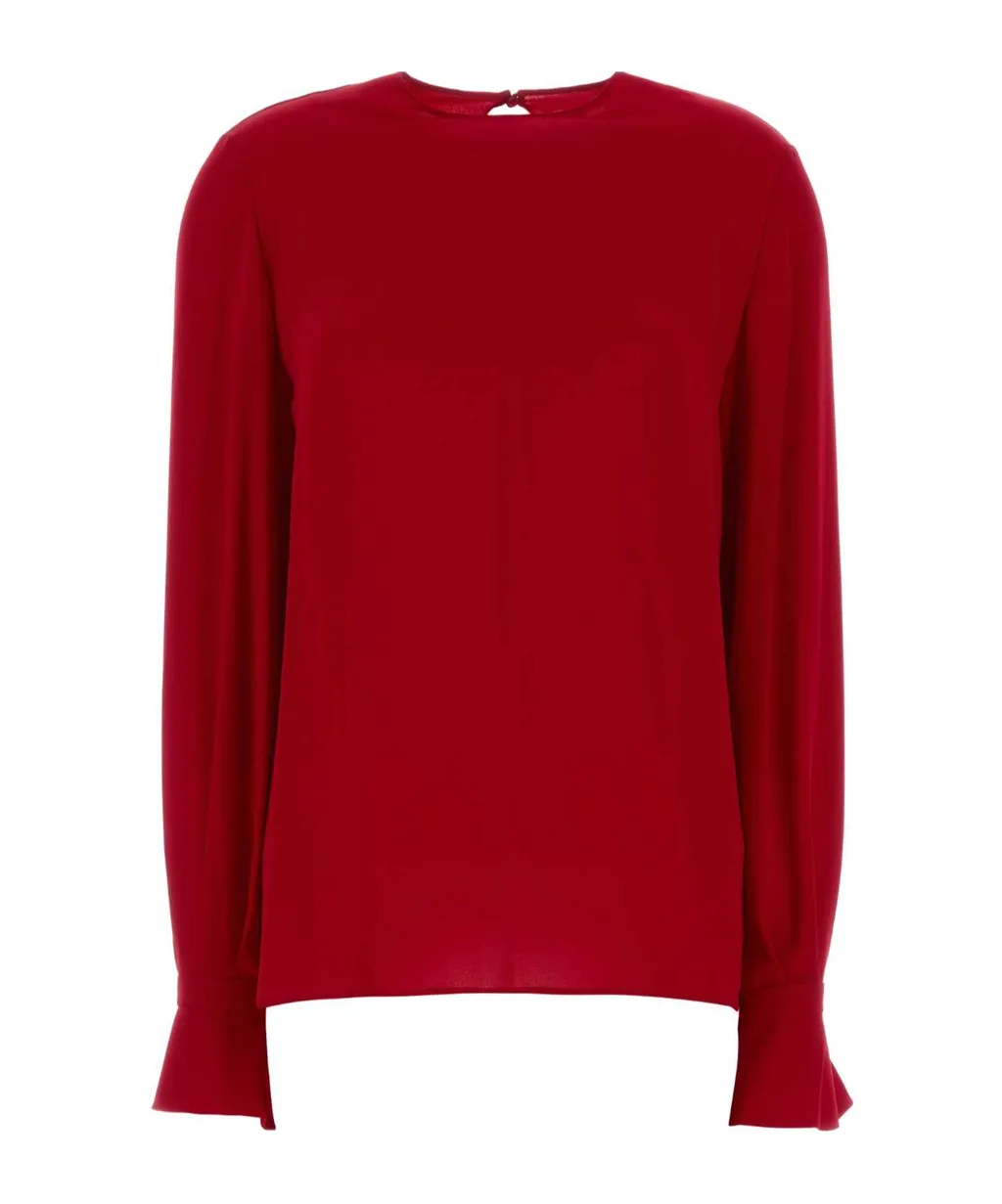 Crewneck Long-Sleeved Top