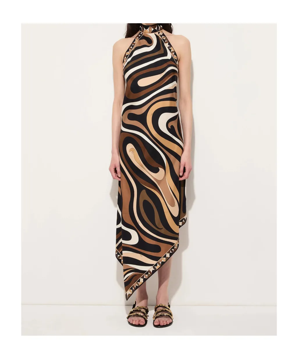 Sleeveless Silk Dress