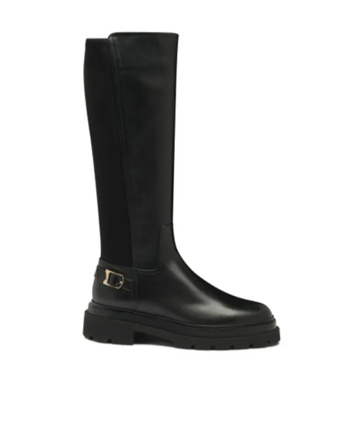 Neoprene Knee-High Boots