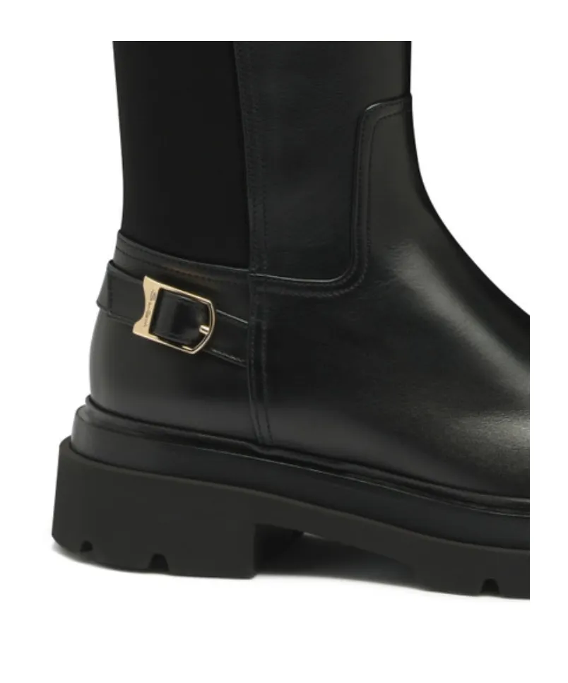 Neoprene Knee-High Boots