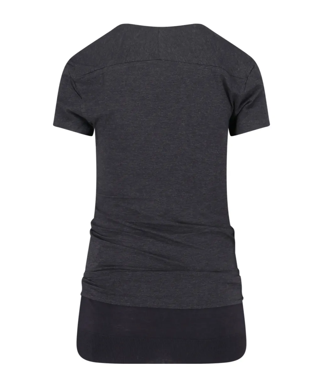 Short-Sleeved Ruched Dress