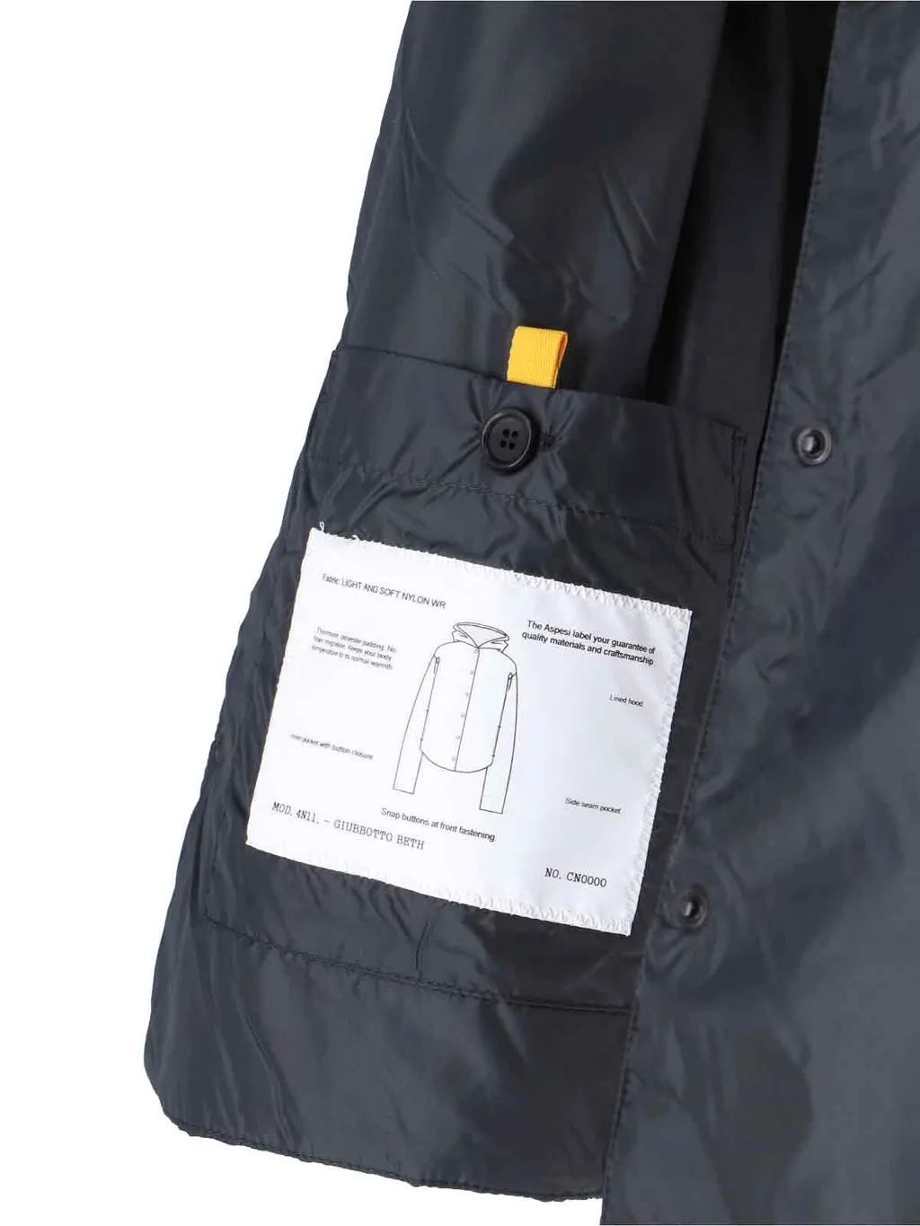 Long-Sleeved Button-Up Hooded Jacket