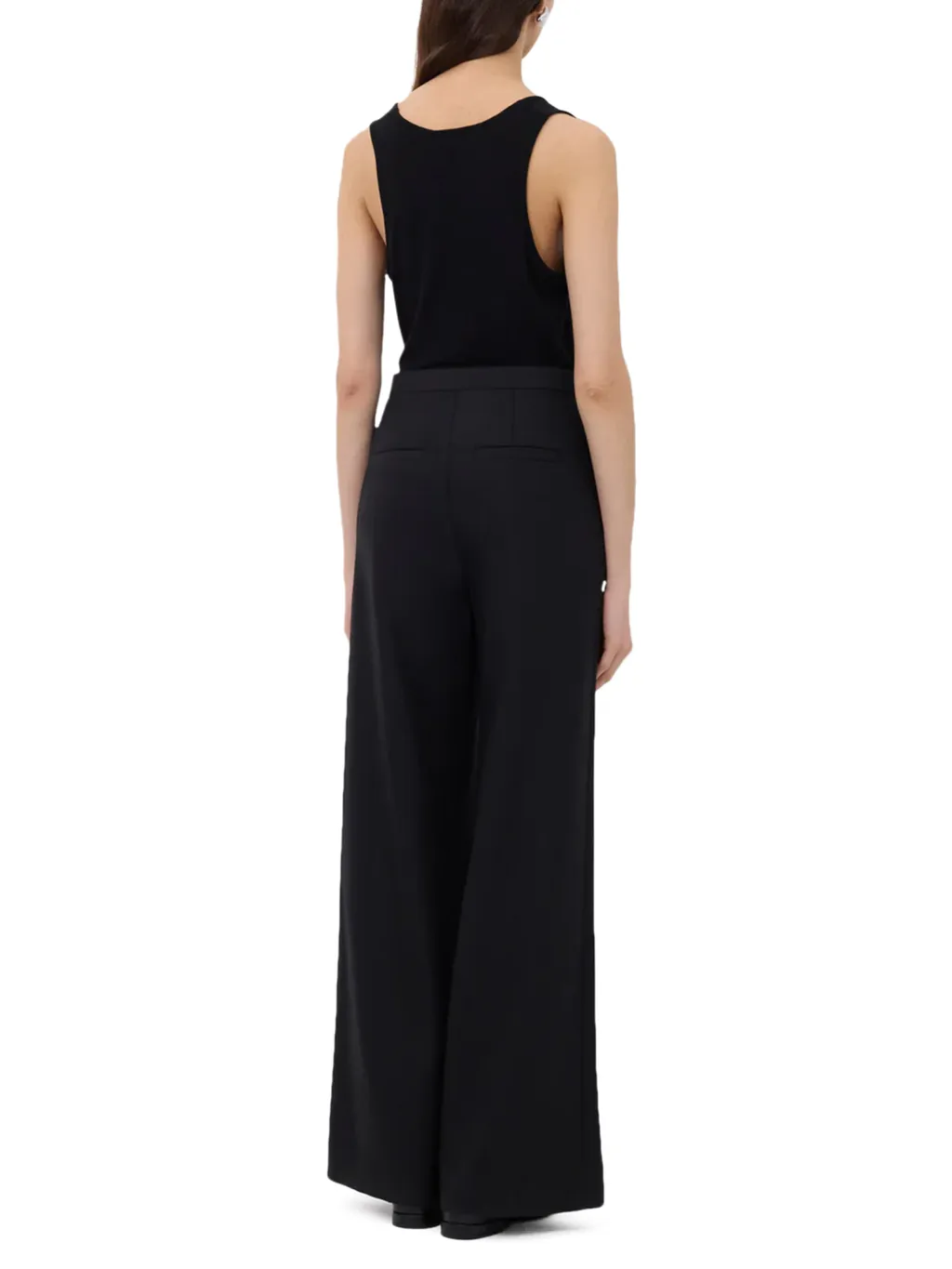 Straight-Leg Casual Pants