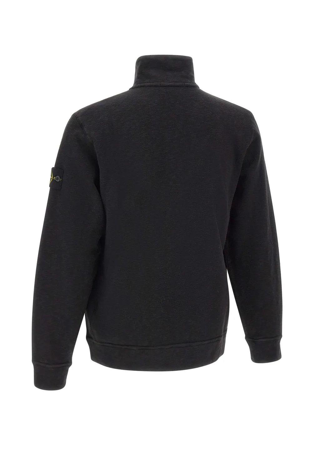 Logo Patch Zipped Sweatshirt