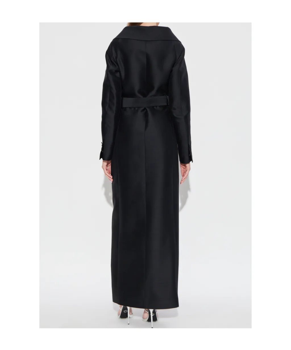 Double-Breasted Long Coat