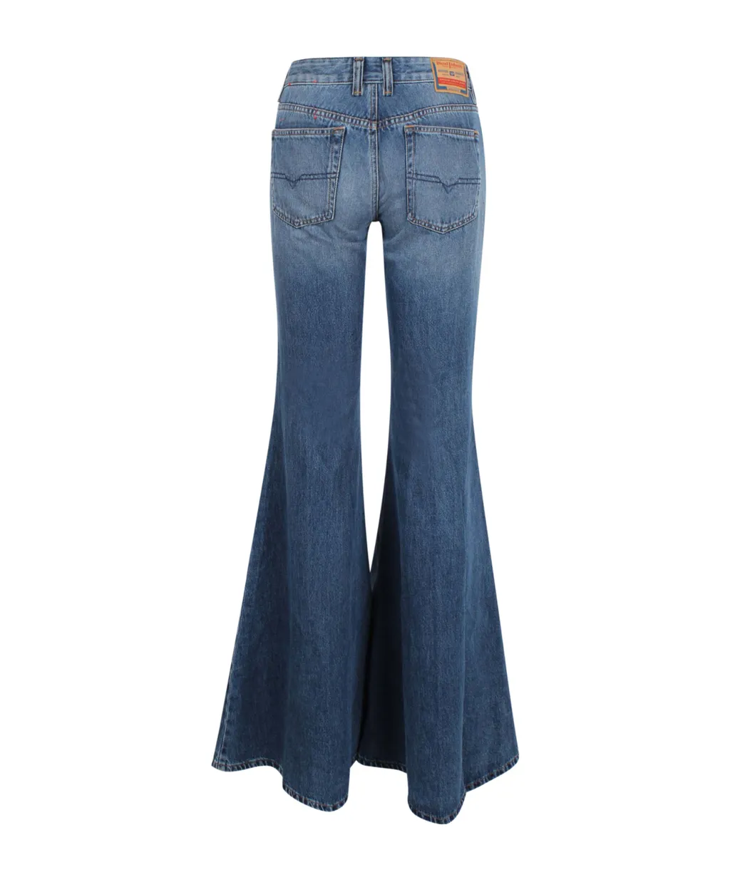 Flared-Leg Jeans