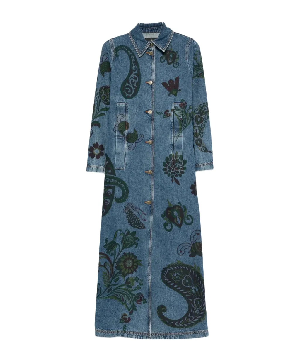 Floral Paisley Coat