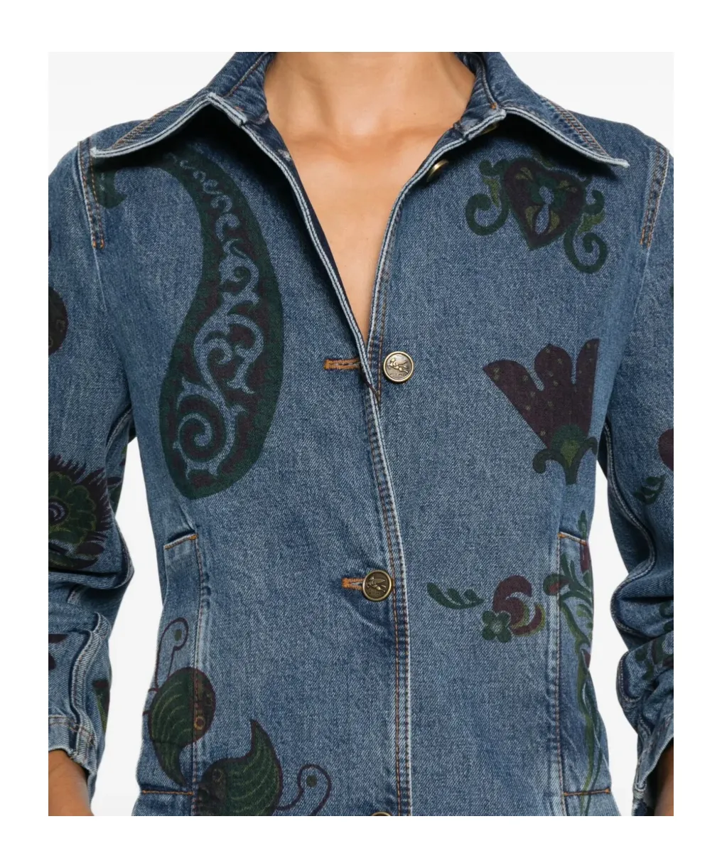 Floral Paisley Coat