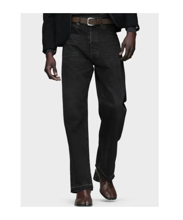 Logo Detailed Straight-Leg Jeans