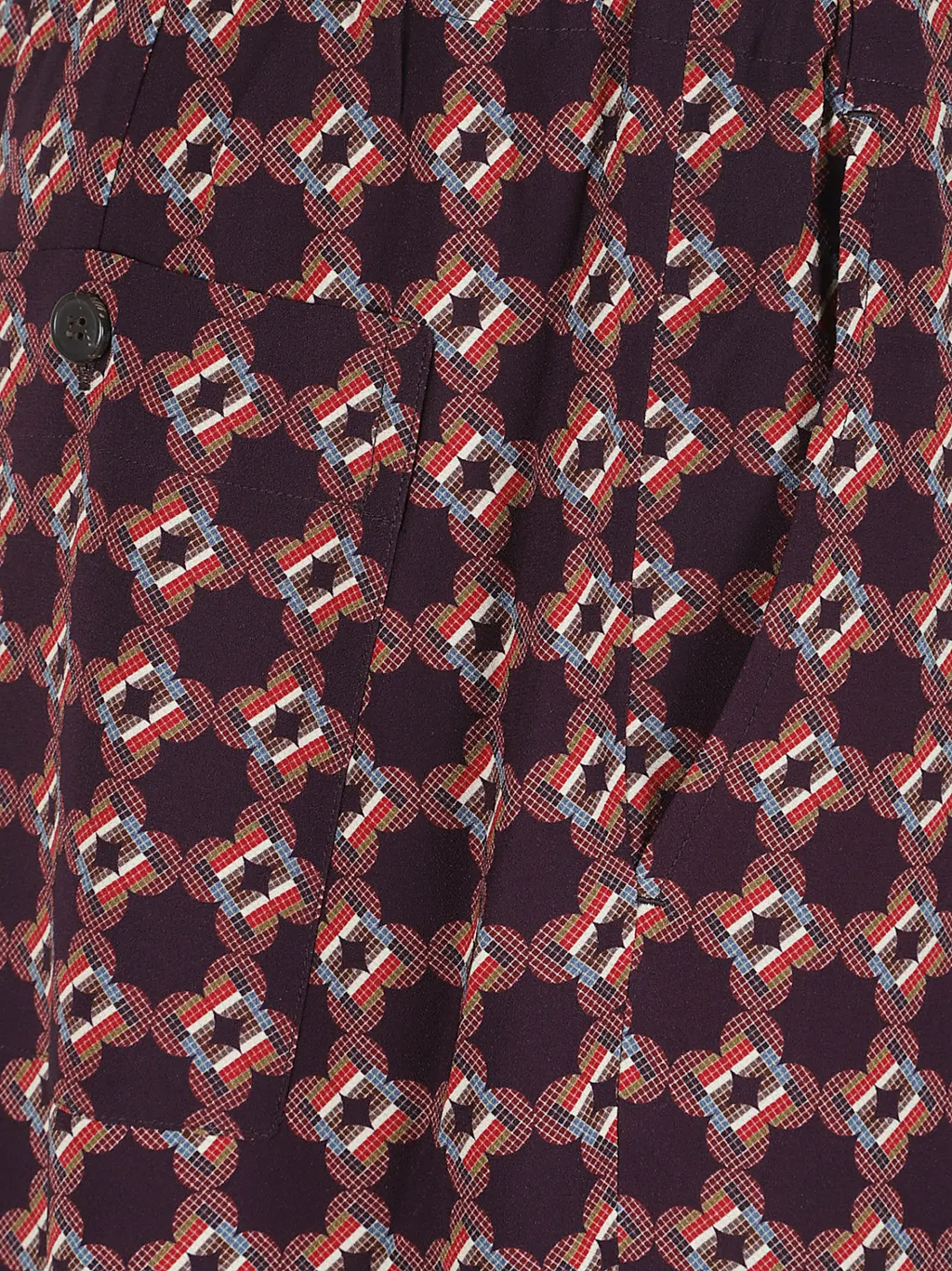 Patterned Trousers