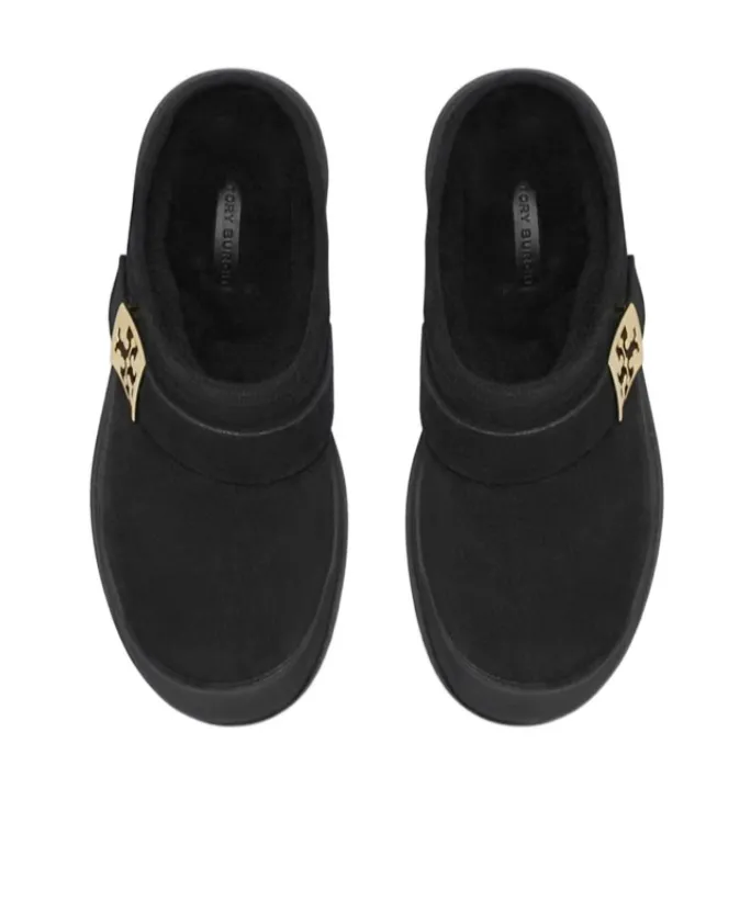 Mellow Shearling Platform Mule