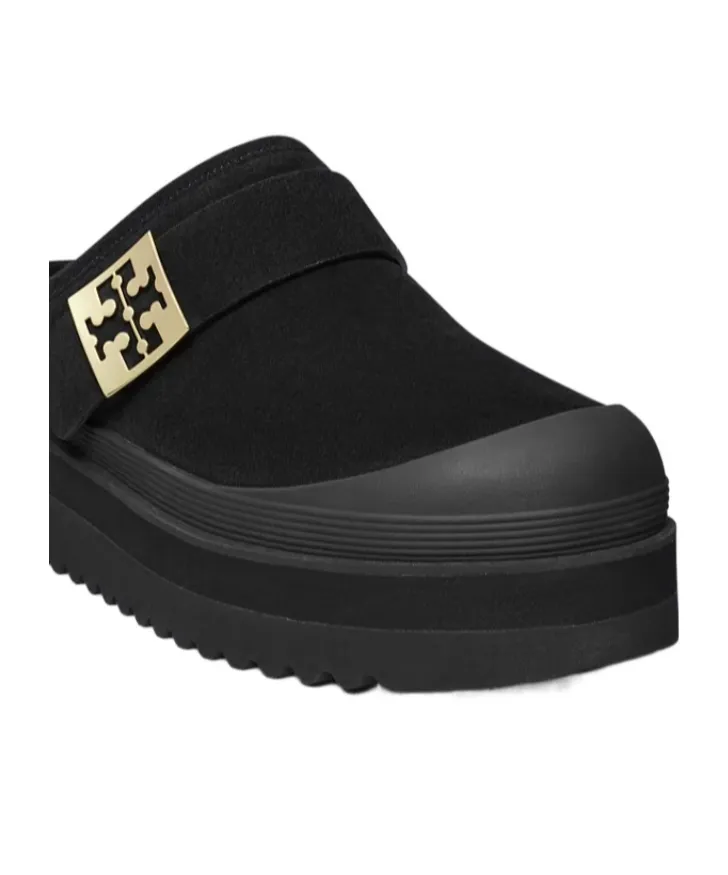 Mellow Shearling Platform Mule