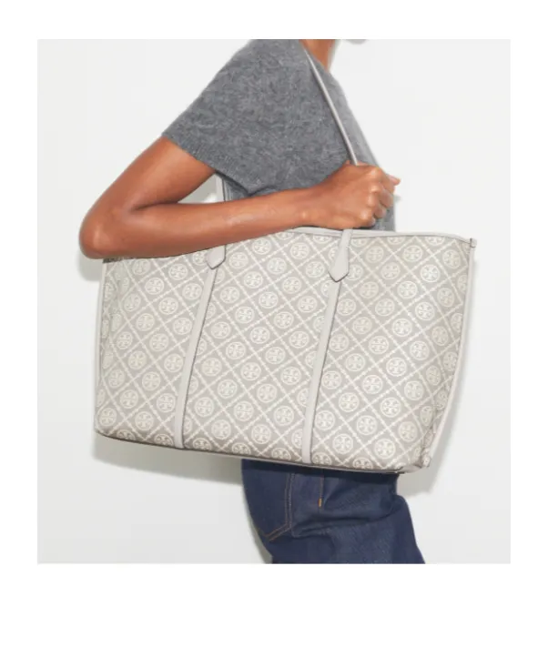 T-Monogram Shopping Bag